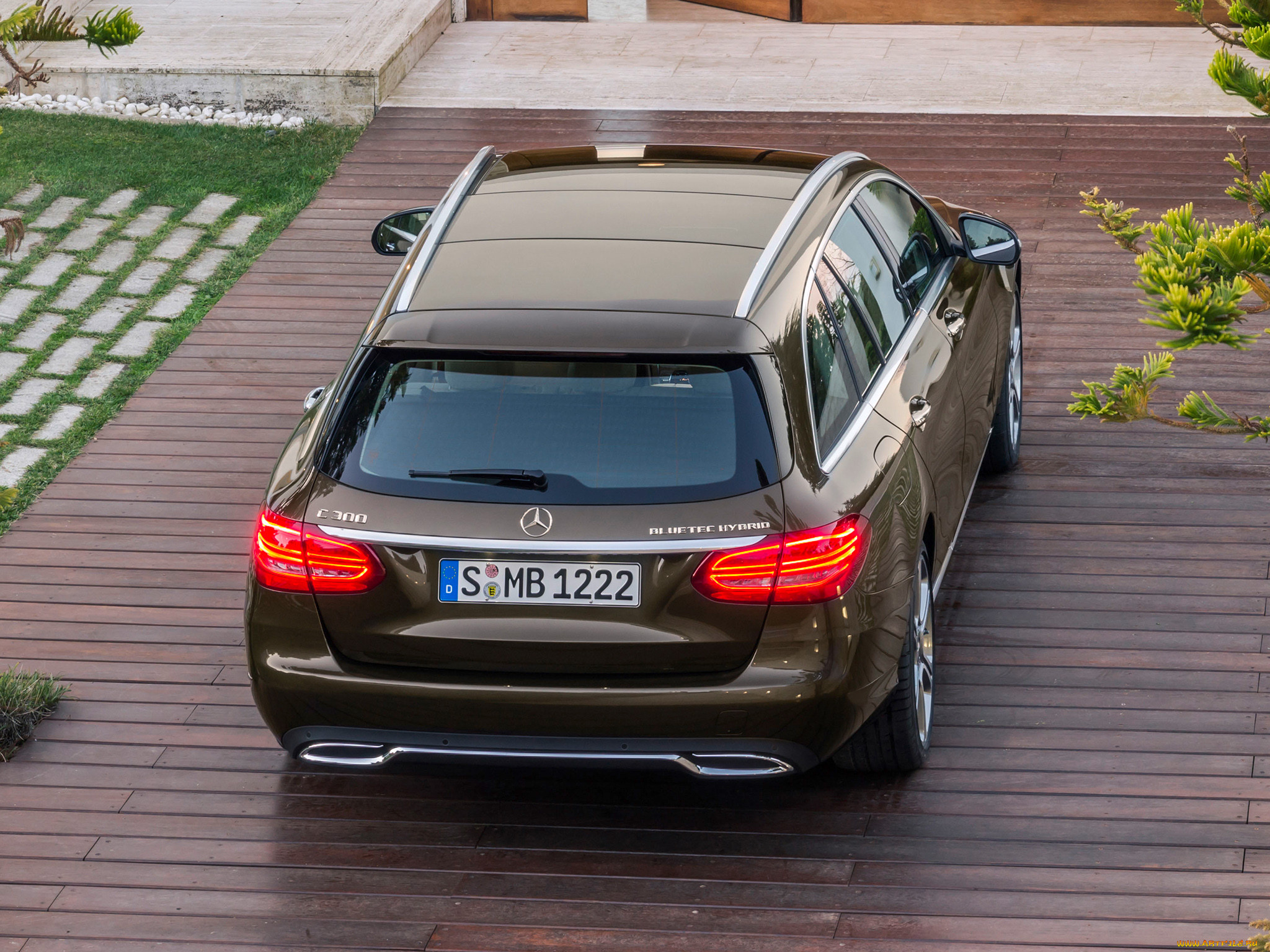 , mercedes-benz, c, 300, bluetec, hybrid, exclusive, line, estate, s205, 2014